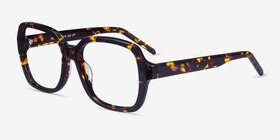 Renee Écailles Acétate Montures de lunettes de vue d'EyeBuyDirect, Vue d'Angle