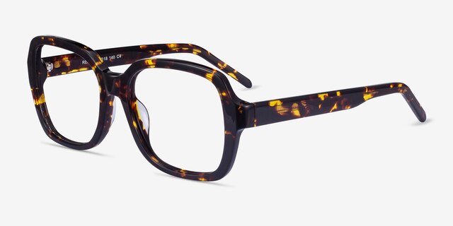 Renee Tortoise AcetateEyeglass Frames from EyeBuyDirect, Angle View