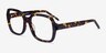 Renee Tortoise AcetateEyeglass Frames from EyeBuyDirect, Angle View