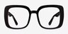 Heather Dark Coffee AcetateEyeglass Frames from EyeBuyDirect, Front View