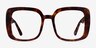 Heather Écailles AcétateMontures de lunettes de vue d'EyeBuyDirect, Vue de Face