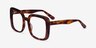 Heather Écailles AcétateMontures de lunettes de vue d'EyeBuyDirect, Vue d'Angle
