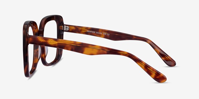 Heather Écailles AcétateMontures de lunettes de vue d'EyeBuyDirect, Vue de Côté