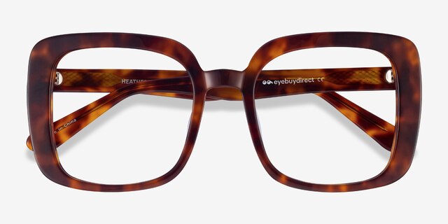 Heather Écailles AcétateMontures de lunettes de vue d'EyeBuyDirect, Vue Rapprochée