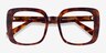 Heather Écailles AcétateMontures de lunettes de vue d'EyeBuyDirect, Vue Rapprochée