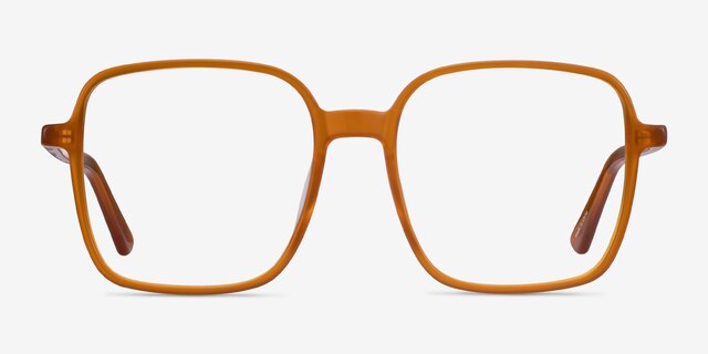 Sixto Mellow Yellow AcetateEyeglass Frames from EyeBuyDirect, Front View