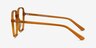 Sixto Mellow Yellow AcetateEyeglass Frames from EyeBuyDirect, Side View
