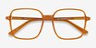 Sixto Mellow Yellow AcetateEyeglass Frames from EyeBuyDirect, Closed View
