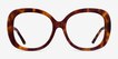 Pamela Tortoise AcetateEyeglass Frames from EyeBuyDirect, Front View