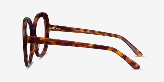 Pamela Tortoise AcetateEyeglass Frames from EyeBuyDirect, Side View