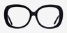 Pamela Black AcetateEyeglass Frames from EyeBuyDirect, Front View