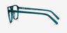 Russell Teal AcetateEyeglass Frames from EyeBuyDirect, Side View