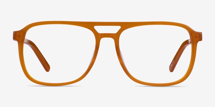 Russell Mellow Yellow Acetate Eyeglass Frames from EyeBuyDirect