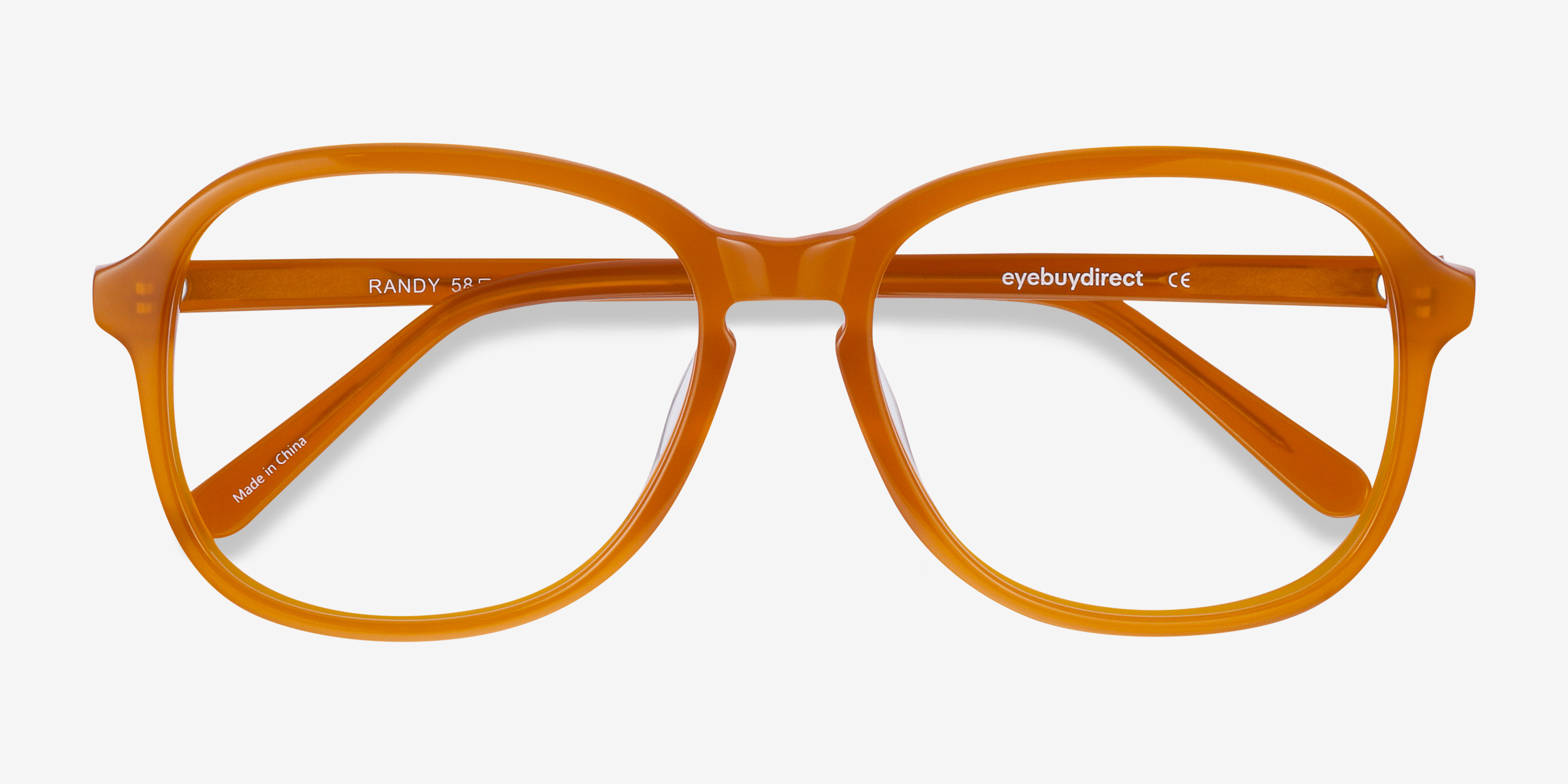 Randy Square Mellow Yellow Full Rim Eyeglasses Eyebuydirect Canada