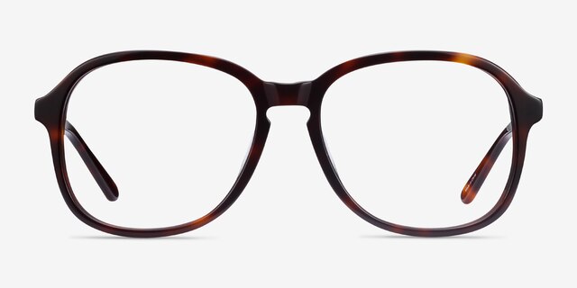 Randy Tortoise AcetateEyeglass Frames from EyeBuyDirect, Front View