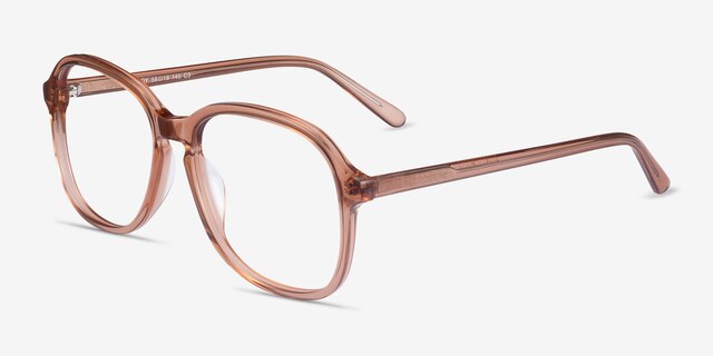Randy Brown AcetateEyeglass Frames from EyeBuyDirect, Angle View
