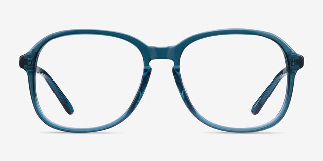 Randy Teal AcetateEyeglass Frames from EyeBuyDirect, Front View
