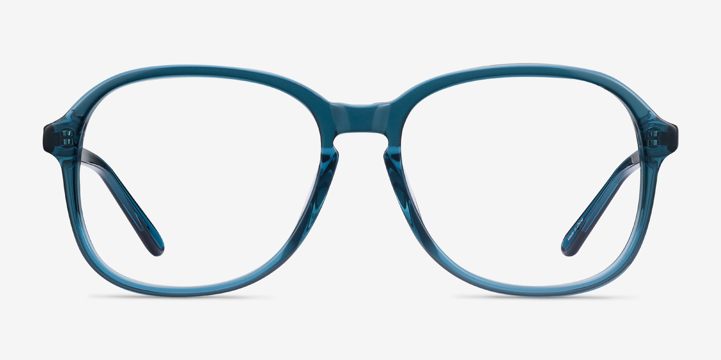 Randy Square Teal Full Rim Eyeglasses | Eyebuydirect