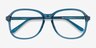 Randy Teal AcetateEyeglass Frames from EyeBuyDirect, Closed View