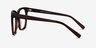 Kenneth Coffee AcetateEyeglass Frames from EyeBuyDirect, Side View