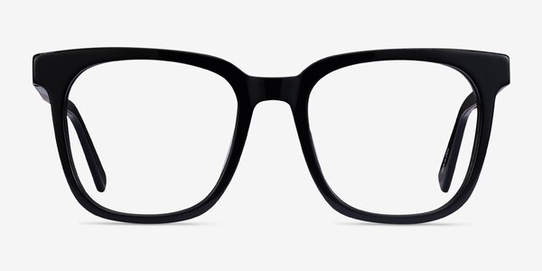 Kenneth Black Acetate Eyeglass Frames