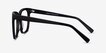 Kenneth Black AcetateEyeglass Frames from EyeBuyDirect, Side View