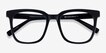 Kenneth Black AcetateEyeglass Frames from EyeBuyDirect, Closed View