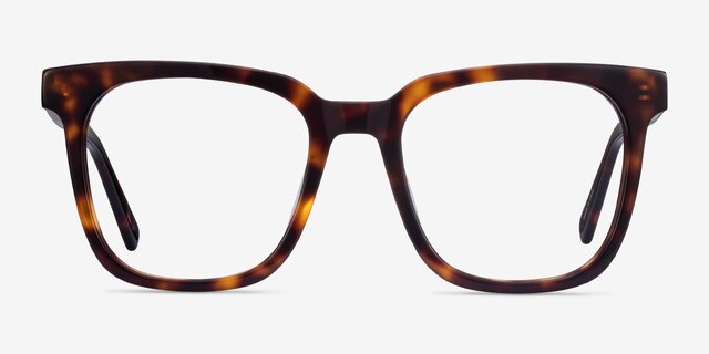 Kenneth Tortoise AcetateEyeglass Frames from EyeBuyDirect, Front View