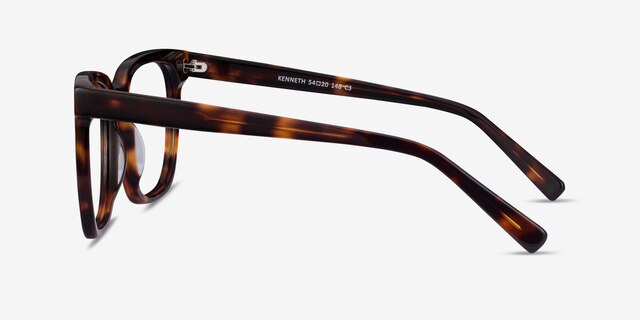 Kenneth Tortoise AcetateEyeglass Frames from EyeBuyDirect, Side View
