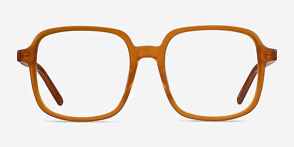 Gaston Mellow Yellow Acetate Eyeglass Frames