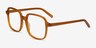 Gaston Mellow Yellow AcetateEyeglass Frames from EyeBuyDirect, Angle View