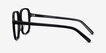 Gaston Black AcetateEyeglass Frames from EyeBuyDirect, Side View
