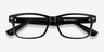 Persisto Black PlasticEyeglass Frames from EyeBuyDirect, Closed View