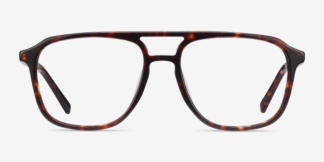Effect Tortoise AcetateEyeglass Frames from EyeBuyDirect, Front View