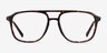 Effect Tortoise AcetateEyeglass Frames from EyeBuyDirect, Front View