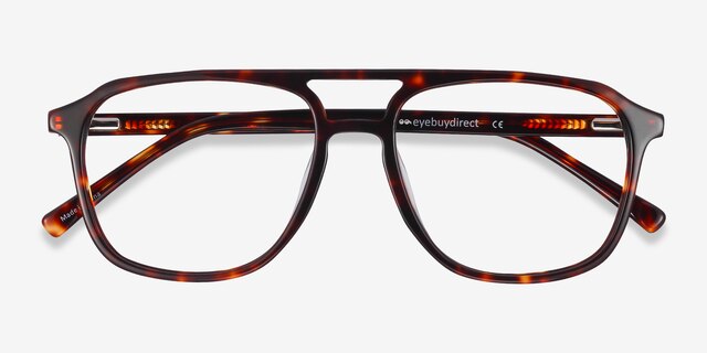 Effect Tortoise AcetateEyeglass Frames from EyeBuyDirect, Closed View
