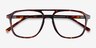 Effect Tortoise AcetateEyeglass Frames from EyeBuyDirect, Closed View