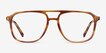 Effect Light Tortoise AcetateEyeglass Frames from EyeBuyDirect, Front View