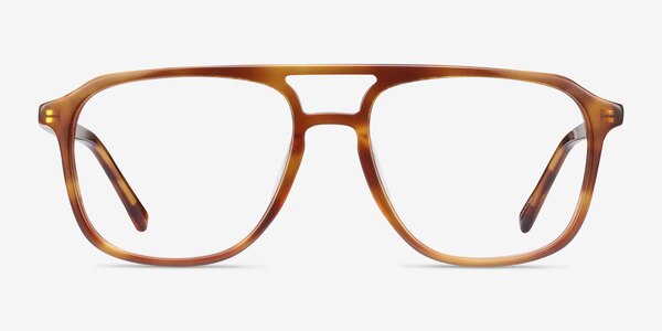 Effect Light Tortoise Acétate Montures de lunettes de vue
