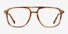 Effect Light Tortoise AcetateEyeglass Frames from EyeBuyDirect, Front View