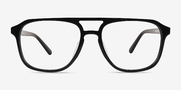 Effect Black Acetate Eyeglass Frames