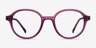 Satisfy Cassis AcetateEyeglass Frames from EyeBuyDirect, Front View