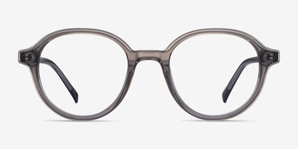 Satisfy Clear Gray Acetate Eyeglass Frames