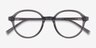 Satisfy Clear Gray AcetateEyeglass Frames from EyeBuyDirect, Closed View