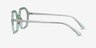 Dream Clear Green AcetateEyeglass Frames from EyeBuyDirect, Side View