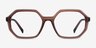 Dream Coffee AcetateEyeglass Frames from EyeBuyDirect, Front View