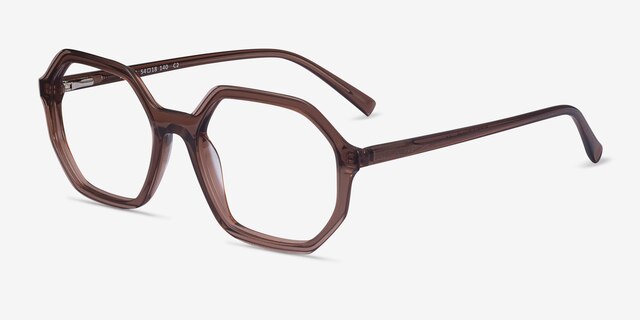 Dream Coffee AcetateEyeglass Frames from EyeBuyDirect, Angle View
