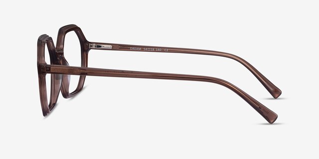 Dream Coffee AcetateEyeglass Frames from EyeBuyDirect, Side View