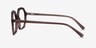 Dream Coffee AcetateEyeglass Frames from EyeBuyDirect, Side View