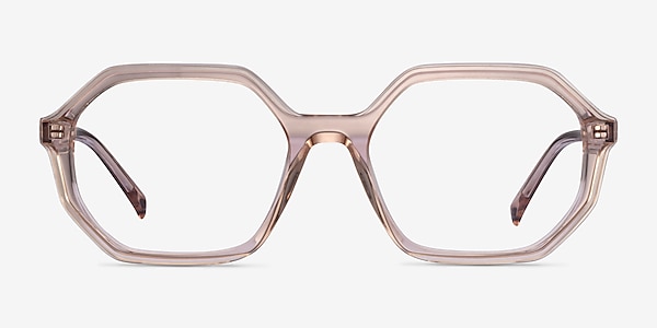 Dream Clear Brown Acetate Eyeglass Frames